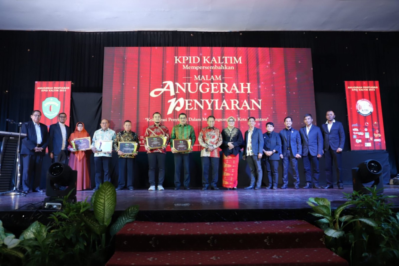 Dari Malam Anugerah KPID Award 2023 Ajang Apresiasi Insan Penyiaran