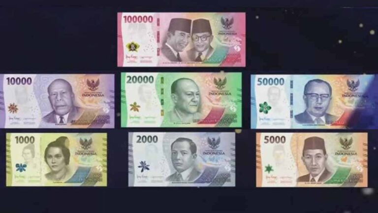 BI Luncurkan Tujuh Uang Rupiah Kertas Baru Tahun Emisi 2022