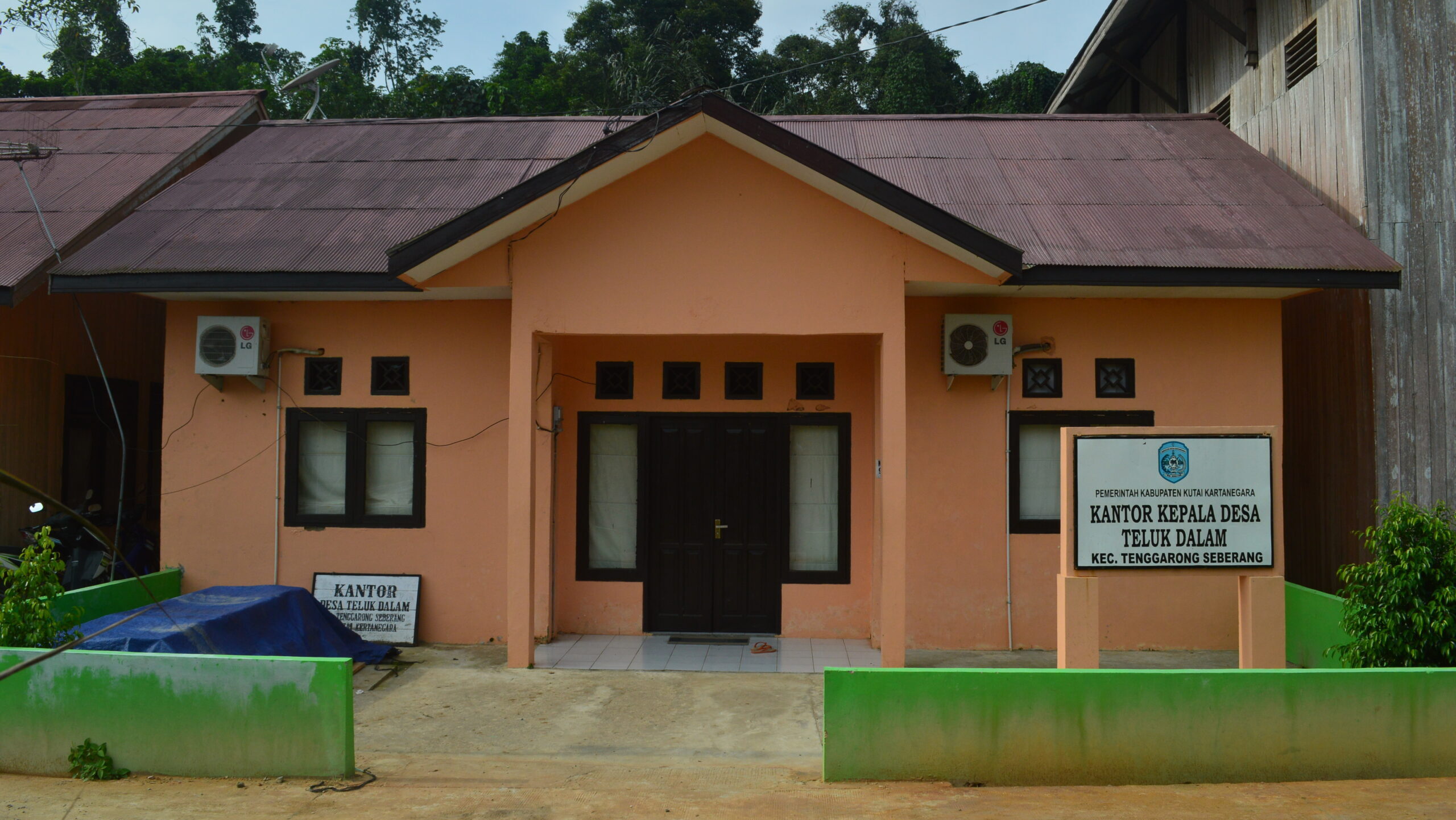 Desa Teluk Dalam Kukar Bangun Kantor Desa Baru Senilai Rp Miliar