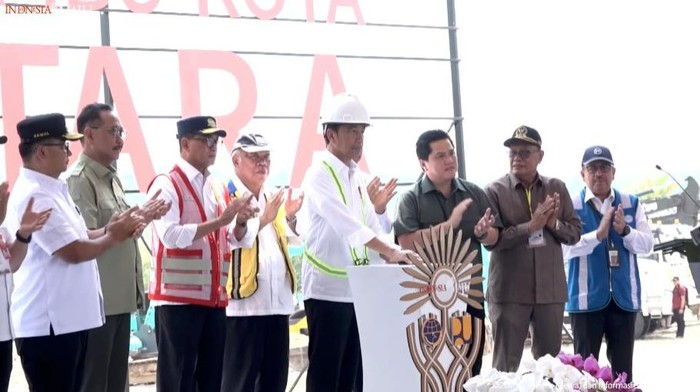 Presiden Jokowi Groundbreaking Bandara IKN Nusantara, Pastikan Ramah ...