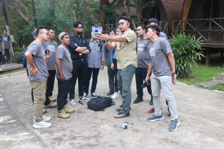 video menggunakan drone