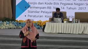Kepala Bagian Tata Laksana Biro Organisasi Setda Provinsi Kaltim, Setya Pratiwi,