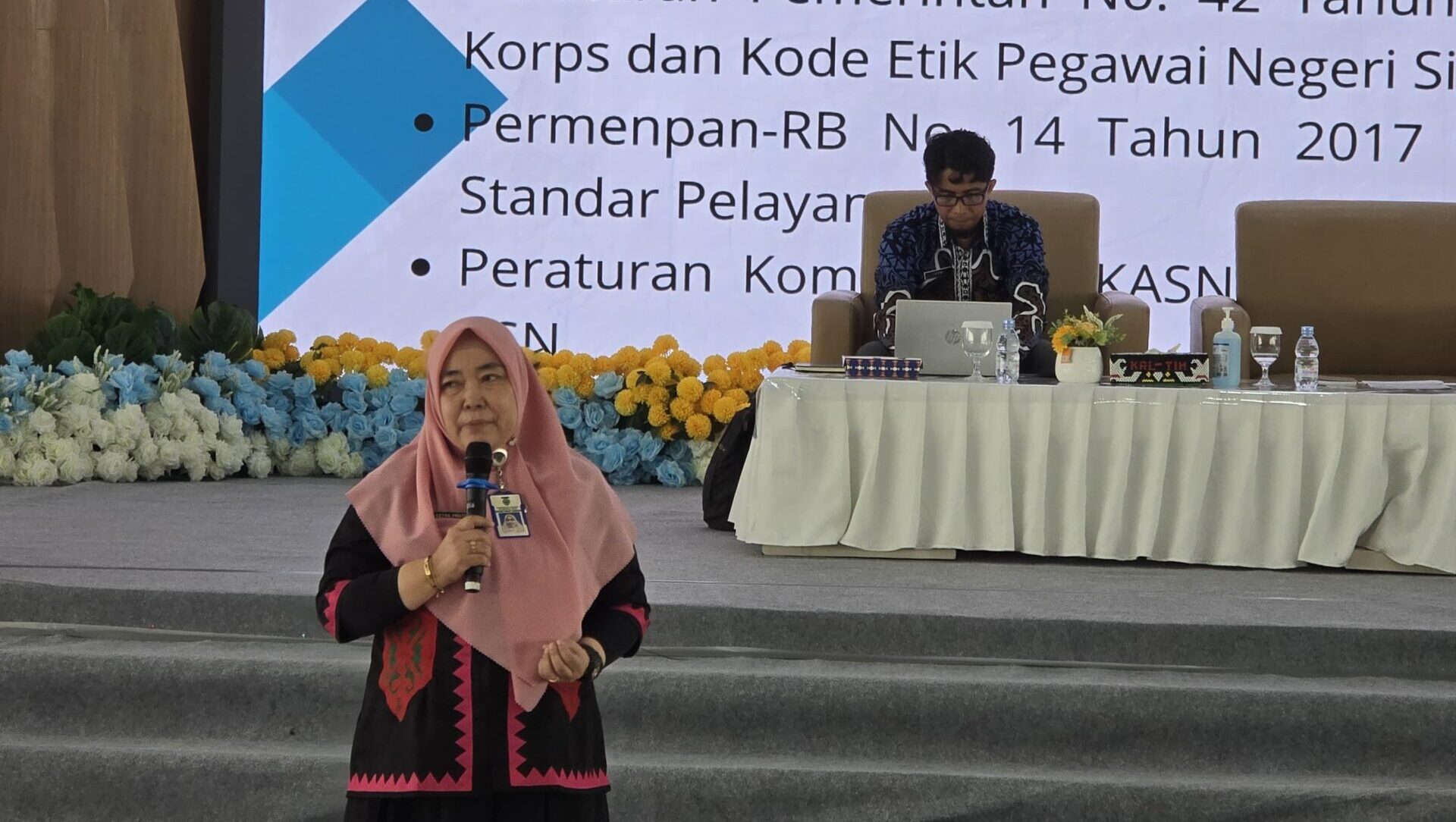 Kepala Bagian Tata Laksana Biro Organisasi Setda Provinsi Kaltim, Setya Pratiwi,