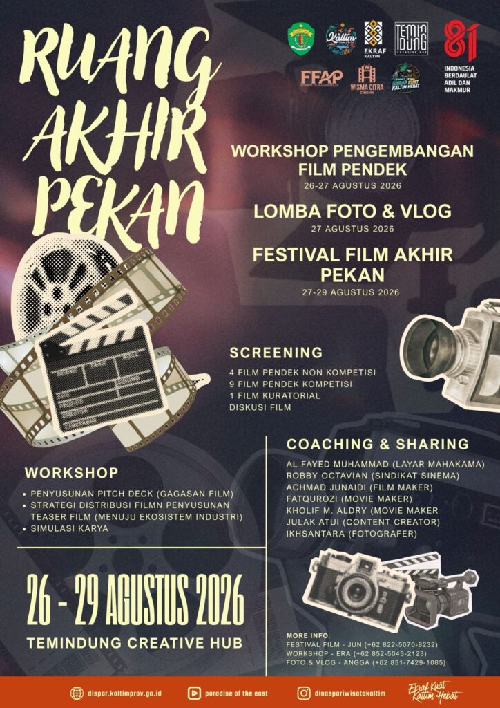 111 Film Pendek Ikut Festival Film Akhir Pekan di Temindung Creative Hub